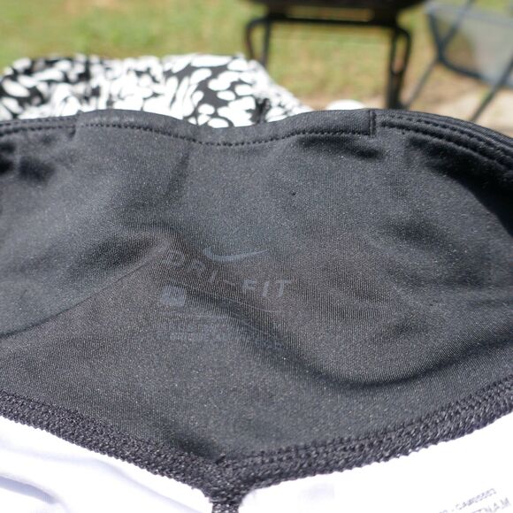 Nike Dri-Fit Training Leggings Girl's Size Medium Color Spatter Running - Picture 3 of 8